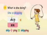Unit 6 What's Anne doing？ Part A-B（課件+素材）-2024-2025學(xué)年湘少版（三起）英語四年級(jí)下冊(cè)