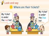 Unit 11 Do you have a ticket？Part E-G（課件+素材）-2024-2025學(xué)年湘少版（三起）英語(yǔ)四年級(jí)下冊(cè)