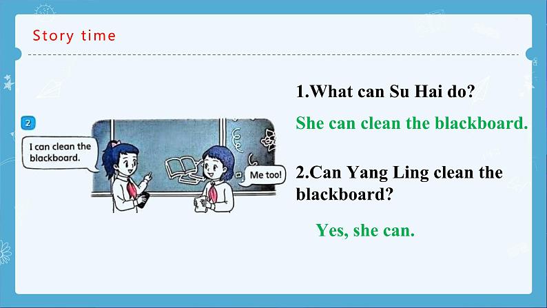 Unit2 Clean our classroom story time（课件）-2024-2025学年译林版（三起）（2024）英语三年级下册第8页