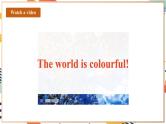 人教pep版英语三年级上册Unit5 The colourful world Part A Let's learn课件+单元整体教学设计+素材