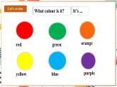 人教pep版英語(yǔ)三年級(jí)上冊(cè)Unit5 The colourful world Part A Let's talk 課件+單元整體教學(xué)設(shè)計(jì)+素材