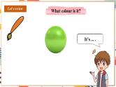 人教pep版英语三年级上册Unit5 The colourful world Part B Let's talk课件+单元整体教学设计+素材