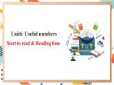 人教pep版英语三年级上册Unit6 Useful numbers Part B Start to read & C Project课件+素材