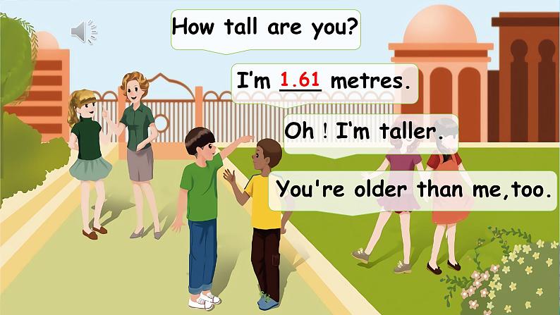 Unit 1 How tall are you ？单元复习（课件）第4页