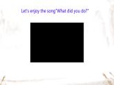 Unit 2 Last weekend  Part A Let's talk & Let's try（课件）