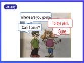 教科版(广州)英语二年级下册 Unit 3 《Please take me to the park Let's play》 课件