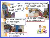 教科版(广州)英语二年级下册 Unit 3 《Please take me to the park Let's talk》 课件
