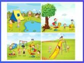 教科版(广州)英语二年级下册 Unit 3 《Please take me to the park Storytime》 课件