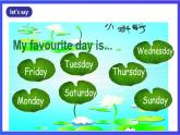 教科版(广州)英语二年级下册 Unit4 《My favourite day is Monday》课件