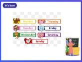 教科版(广州)英语二年级下册 Unit4《 My favourite day is Monday ( Storytime) 》课件