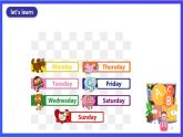 教科版(广州)英语二年级下册 Unit 4《 My favourite day is Monday Period2》 课件