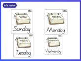 教科版(广州)英语二年级下册 Unit 4《 My favourite day is Monday Period2》 课件