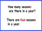 教科版(广州)英语二年级下册 Unit 6 《Which season do you like period1》 课件