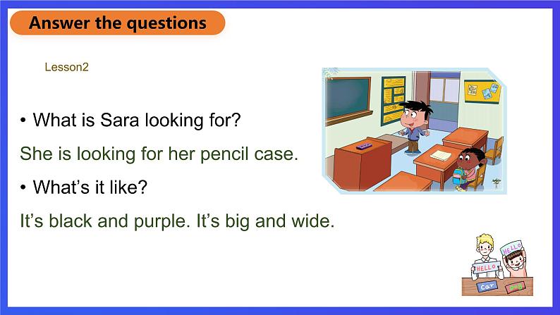 北京版英语六下Unit1《What are you looking for_Lesson3》课件第4页