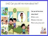北京版英语六下Unit2《Can you tell me more about her》复习课件