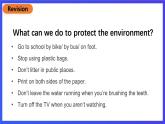北京版英语六下Unit3《Let's live a low carbon life Lesson11》课件+素材