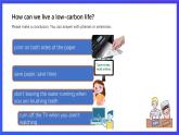 北京版英语六下Unit3《Let's live a low-carbon life Lesson12》课件+素材