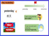 北京版英语六下Unit4《What's the weather like？Lesson15》课件+素材