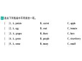 小学英语新湘少版三年级下册Unit 6 There is an egg here第一课时作业课件2025春