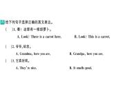 小学英语新湘少版三年级下册Unit 6 There is an egg here第一课时作业课件2025春