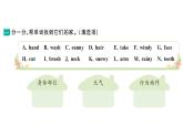 小學(xué)英語新湘少版三年級下冊Unit 7 Wash your hands第二課時作業(yè)課件2025春