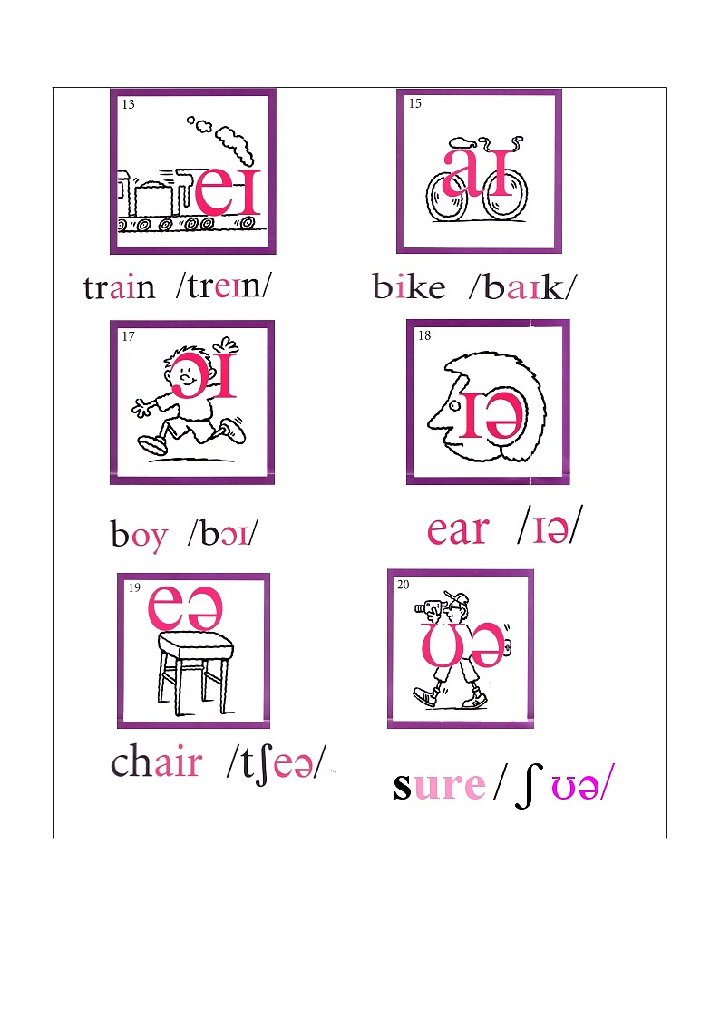 人教版(PEP)英语四年级下册 音标双元音导学案第2页