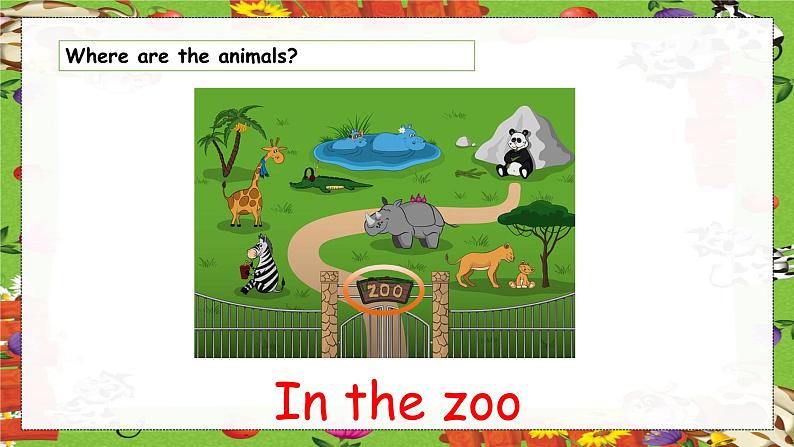 Unit7 Animals lead-in & cartoon time（课件）-2024-2025学年译林版（三起）（2024）英语三年级下册第4页