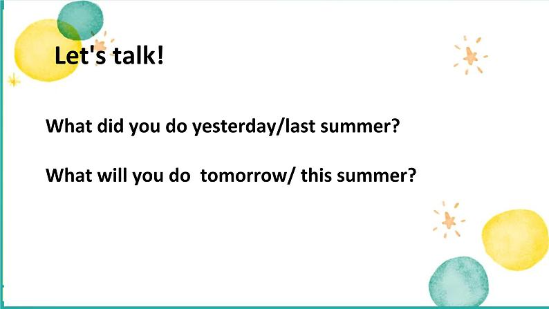 Unit 3 Lesson 17 Danny's Summer Holiday（课件）冀教版（三起）英语六年级下册第8页