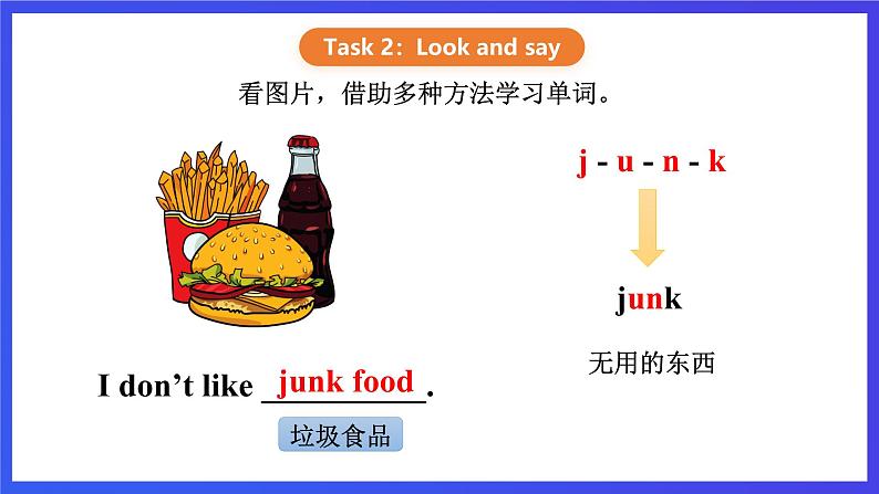 【核心素养】川教版英语四下 Unit 2 Lesson 4《What do you like》第1课时 课件第7页