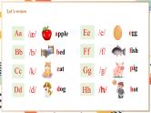 人教pep版英语三年级上册Unit5 The colourful world PA Letters and sounds课件+单元整体教案+素材
