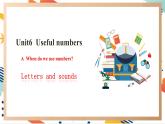 人教pep版英語三年級上冊Unit6 Useful numbers PA Letters and sounds課件+單元整體教案+素材