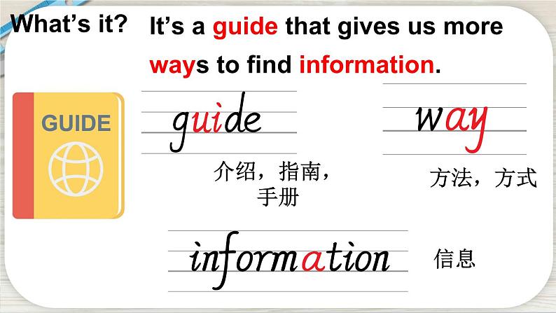 Module 4 Unit 2 We can find information from books and CDs.（课件）外研版（三起）英语五年级下册第3页