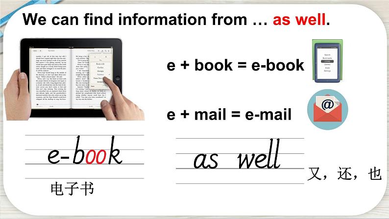 Module 4 Unit 2 We can find information from books and CDs.（课件）外研版（三起）英语五年级下册第6页