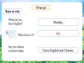 外研版（三起）（2024）英语三年级下册 Unit 6  A great week 第5课时 Wrap  up（课件）