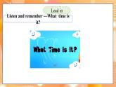 外研版（三起）（2024）英語三年級(jí)下冊(cè) Unit 5  What time is it 第2課時(shí) Speed up（課件）