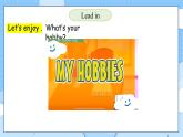 外研版（三起）（2024）英語三年級下冊 Unit 4  What's your hobby 第3課時 Fuel up（課件）
