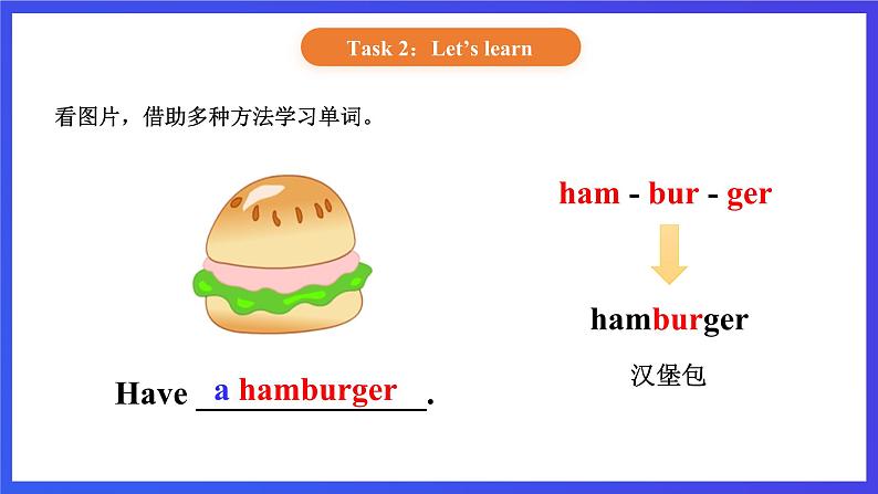 【核心素养】北京版英语二下 Unit 2《What's for breakfast 》Lesson 7  课件第6页