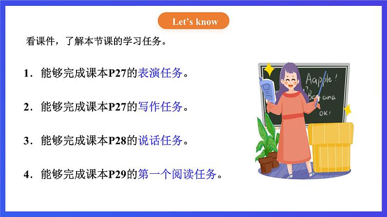 【核心素养】北京版英语三下 Unit 4《 Revision 》Lesson 13 第二课时 课件第2页