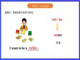 【核心素养】北京版英语三下 Unit 7《 I want to be a teacher 》Lesson 23 课件+教案+练习+素材
