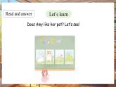 人教PEP版（2024）英语三年级下册 Unit 2 Expressing yourself Part A (2) Let's learn（课件+素材）