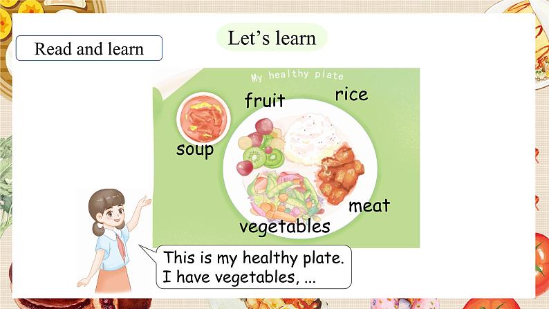 Unit 4 Part B（2）Let's learn~Listen and chant第6页