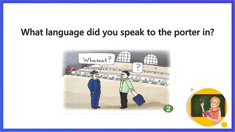 新概念英语(青少版)英语4B Lesson 25《Do the English speak English》课件第4页