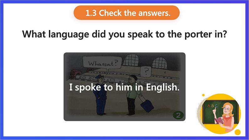 新概念英语(青少版)英语4B Lesson 25《Do the English speak English》课件第8页