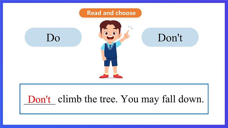 教科版（广州）英语五下 Module 5 Unit 9 《Be careful! 》Lesson 3   课件第3页