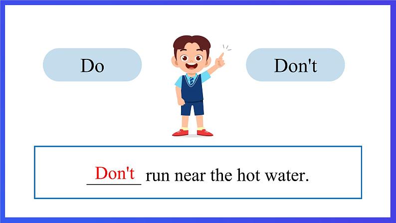 教科版（广州）英语五下 Module 5 Unit 9 《Be careful! 》Lesson 3   课件第7页