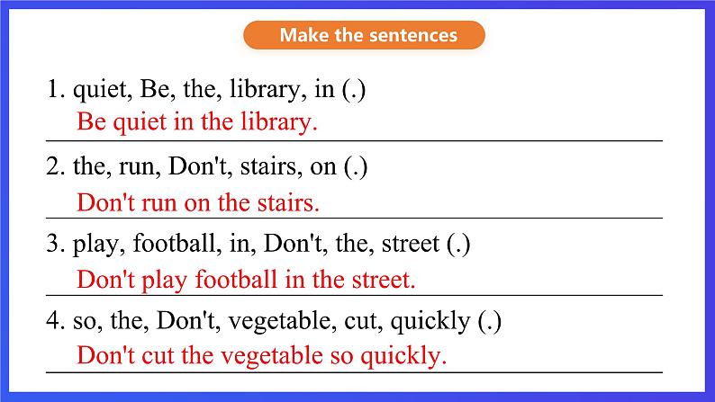 教科版（广州）英语五下 Module 5 Unit 9 《Be careful! 》Lesson 3   课件第8页