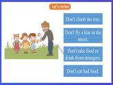 教科版（廣州）英語(yǔ)五下 Module 5  Unit 10 《How to stay safe 》 Lesson 3 課件