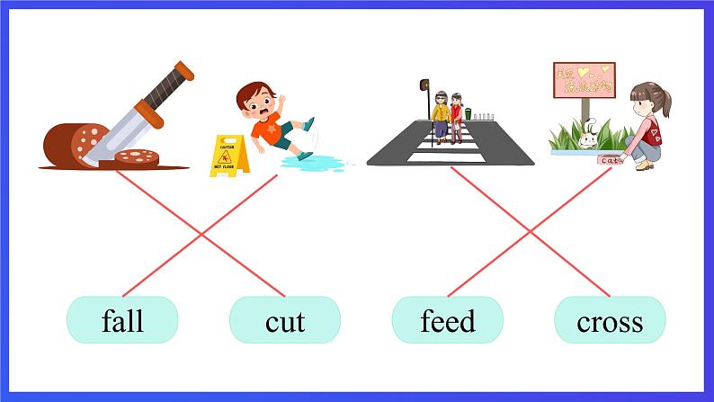 教科版（广州）英语五下Module 6  Unit 11《 Can you tell me the way》Lesson 1 课件第4页