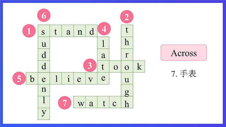 教科版（广州）英语五下Module 6  Unit 12《 I know a short cut》Lesson 3 课件第5页