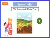 教科版（广州）英语六年级下册Module 1 Unit 2 《Waiting for another hare》 Lesson 3 课件